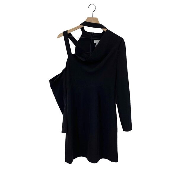 NEW Finders Keepers The Message Cold Shoulder Long Sleeve Mini Dress Size Small - Picture 3 of 8